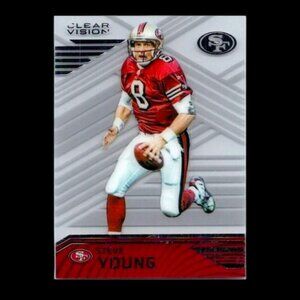 2016 Panini Clear Vision - Steve Young #76 San Francisco 49ers